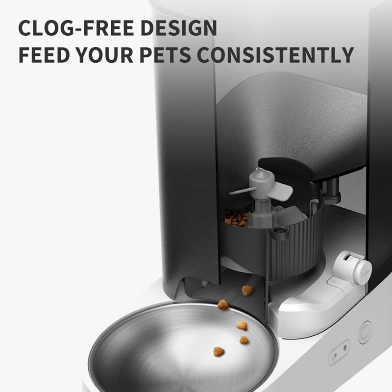 PETKIT SOLO AUTOMATIC FEEDER WITH STAINLESS STEEL BOWL - BLACK