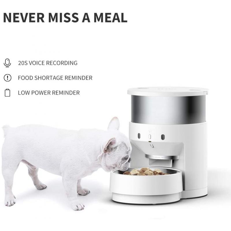 PETKIT 'INFINITI' AUTOMATIC FEEDER WITH STAINLESS STEEL BOWL - 3L