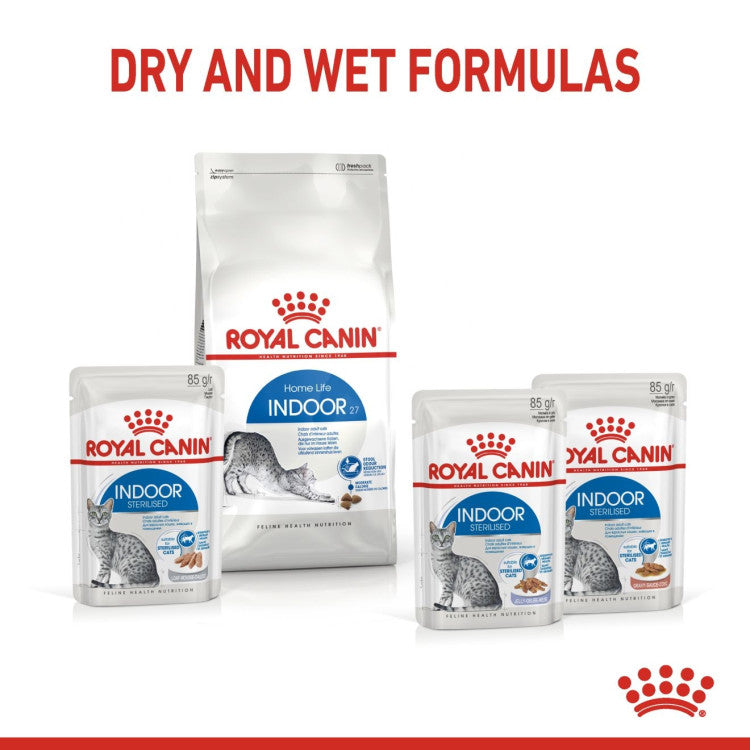 Royal Canin Indoor Jelly (WET FOOD - Pouches)