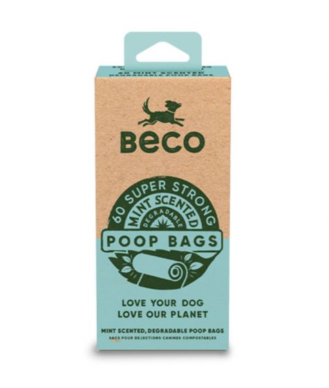 Beco Bags Mint Scented Poo Bags 60pcs