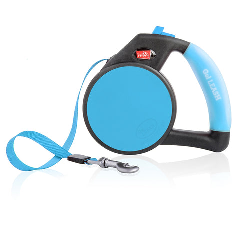 Wigzi Retractable Tape Gel Handle Leash Large