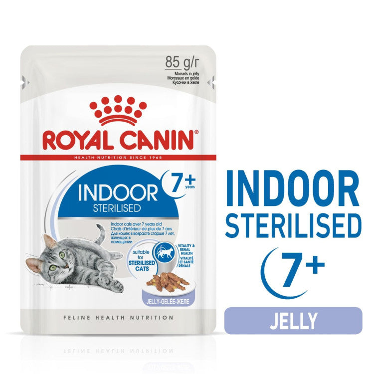 Indoor 7+ Jelly (WET FOOD - Pouches)