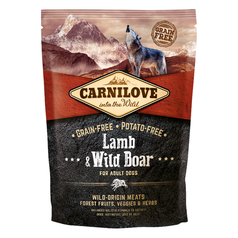 Carnilove Lamb & Wild Boar for Adult Dogs