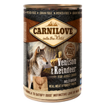 Carnilove Venison & Reindeer for Adult Dogs (Wet Food Cans)