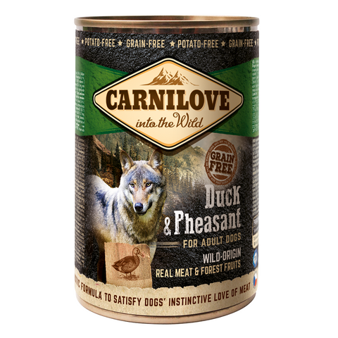 Carnilove Duck & Pheasant for Adult Dogs (Wet Food Cans)