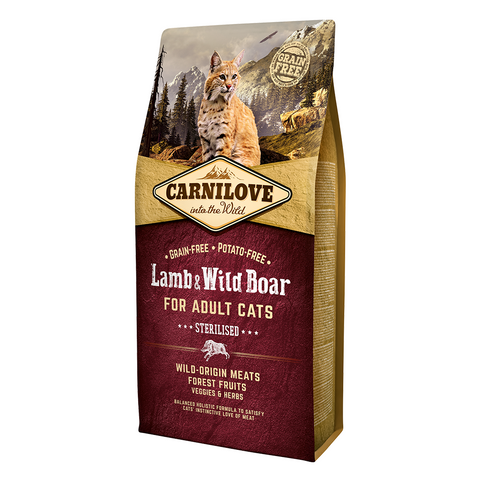 Carnilove Lamb & Wild Boar for Adult Cats