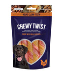 Rosewood Chewy Twist Chicken Dog Treats