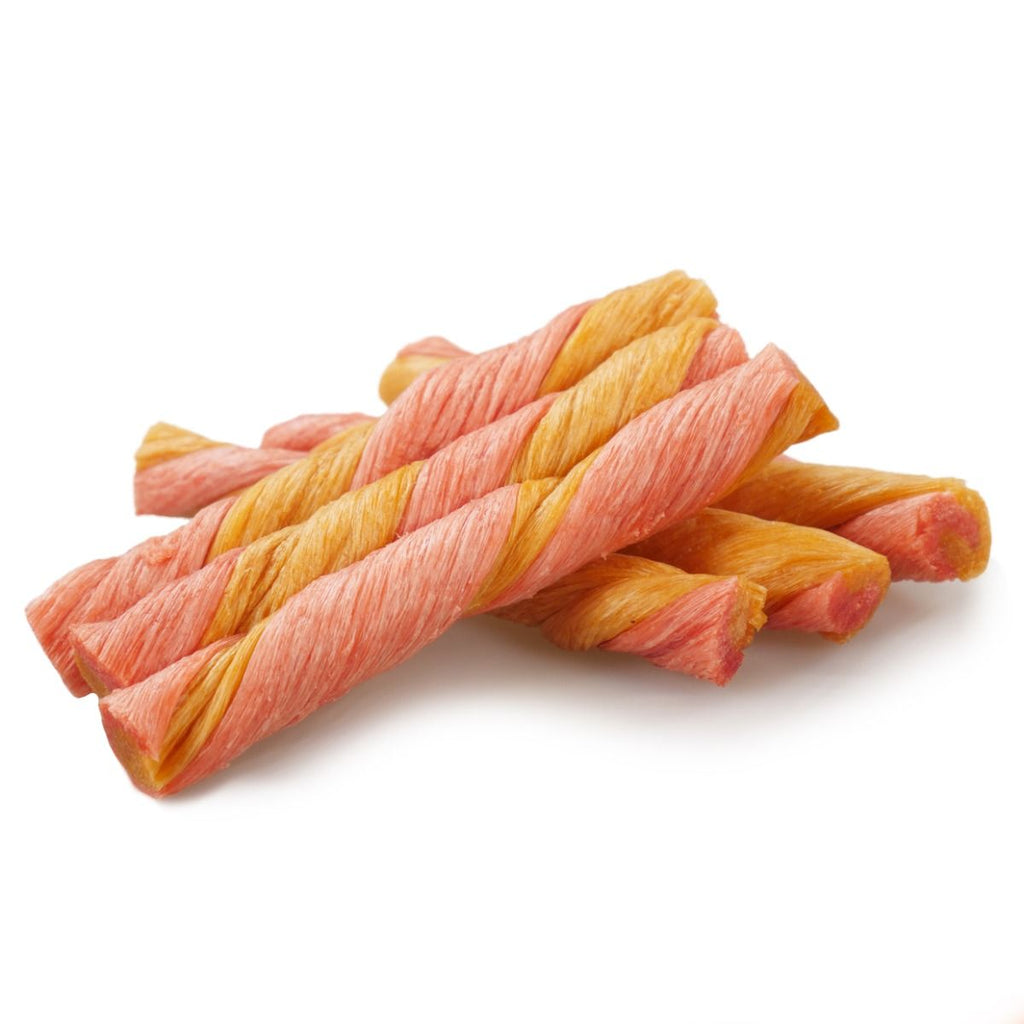 Rosewood Chewy Twist Chicken Dog Treats