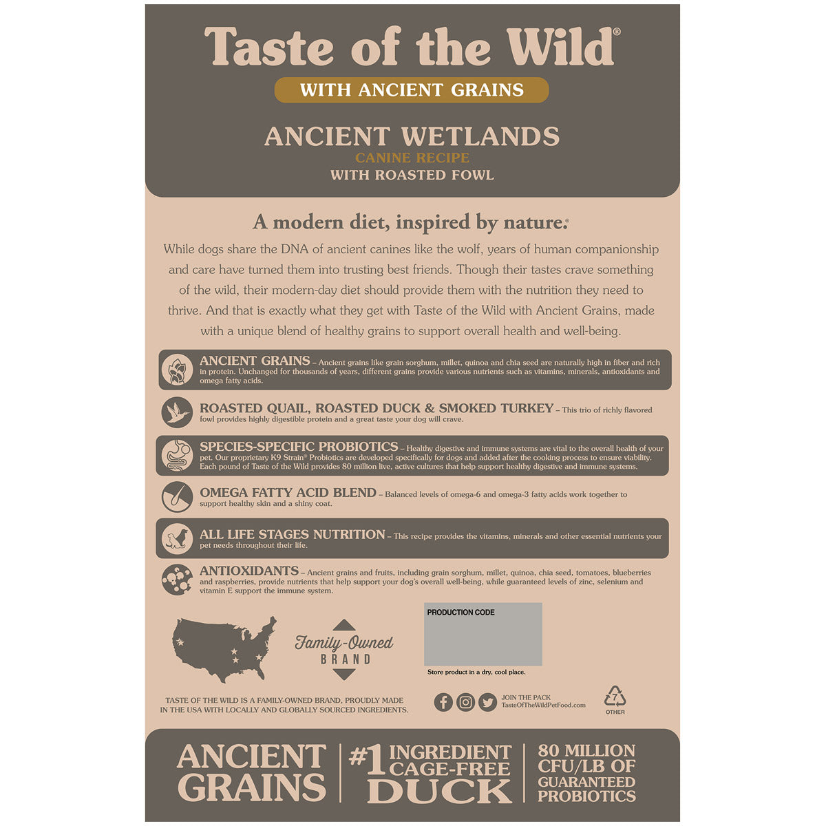 Ancient Wetlands Canine Recipe - 0