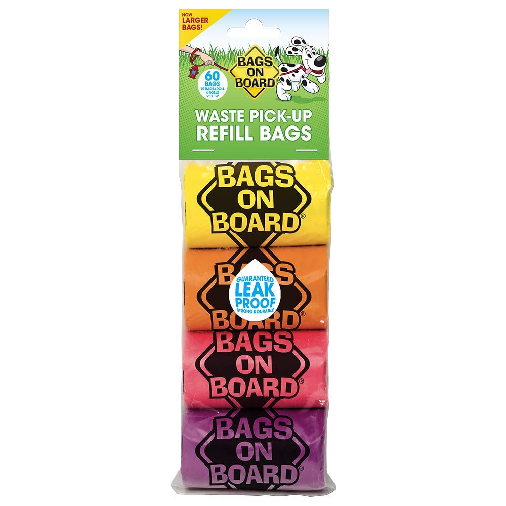 BOB Refill Bags  Rain bow Roll 60 bags (4x15)