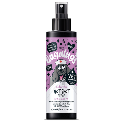 Bugalugs Antiseptic Spray 200ml (6.8 Fl Oz) - Hot Spot