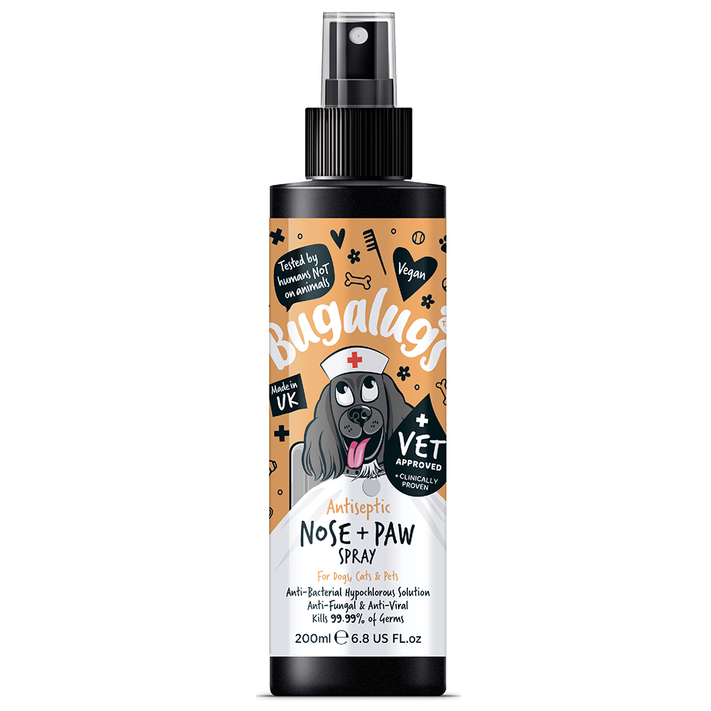 Bugalugs Antiseptic Spray 200ml (6.8 Fl Oz) - Paw & Nose