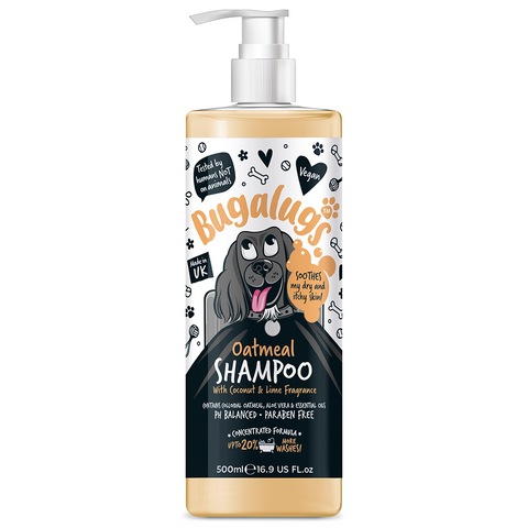 Bugalugs Shampoo 500ml (16.9 Fl Oz) - Oatmeal