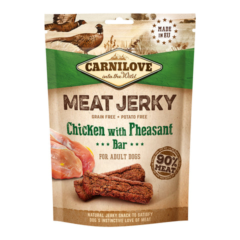 Carnilove Jerky Snack Chicken with Pheasant Bar