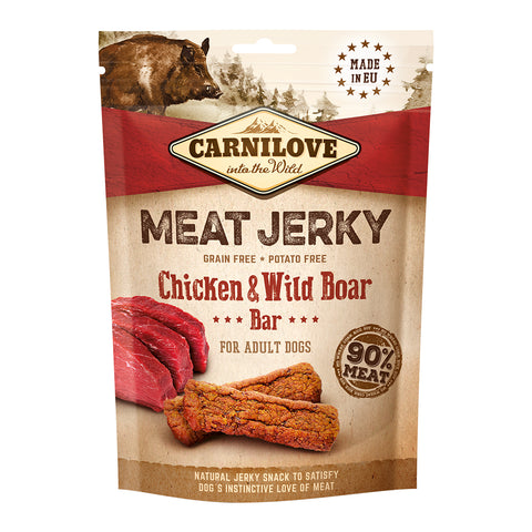 Carnilove Jerky Snack Chicken & Wild Boar Bar