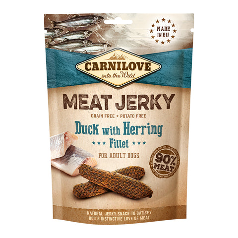 Carnilove Jerky Snack Duck with Herring Fillet