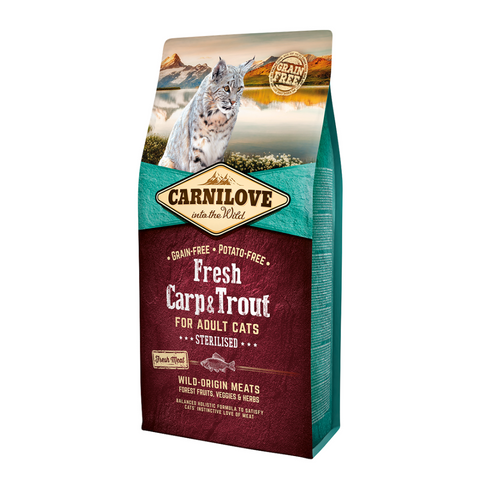 Carnilove Fresh Carp & Trout for Adult Cats