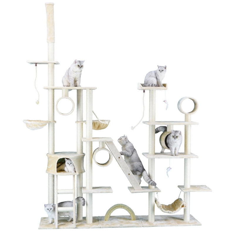 108 Cat Tree Condo Furniture (FC06) 90W x 20L x 92-108H