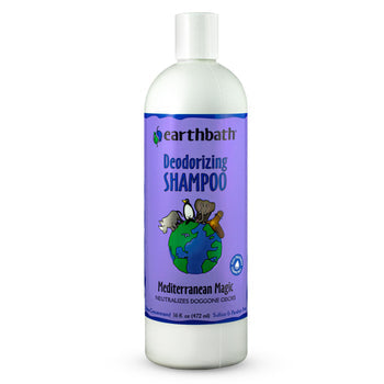 earthbath® Soothing Stress Relief Shampoo, Eucalyptus & Peppermint, Promotes Relaxation & Stress Relief, Made in USA, 16 oz