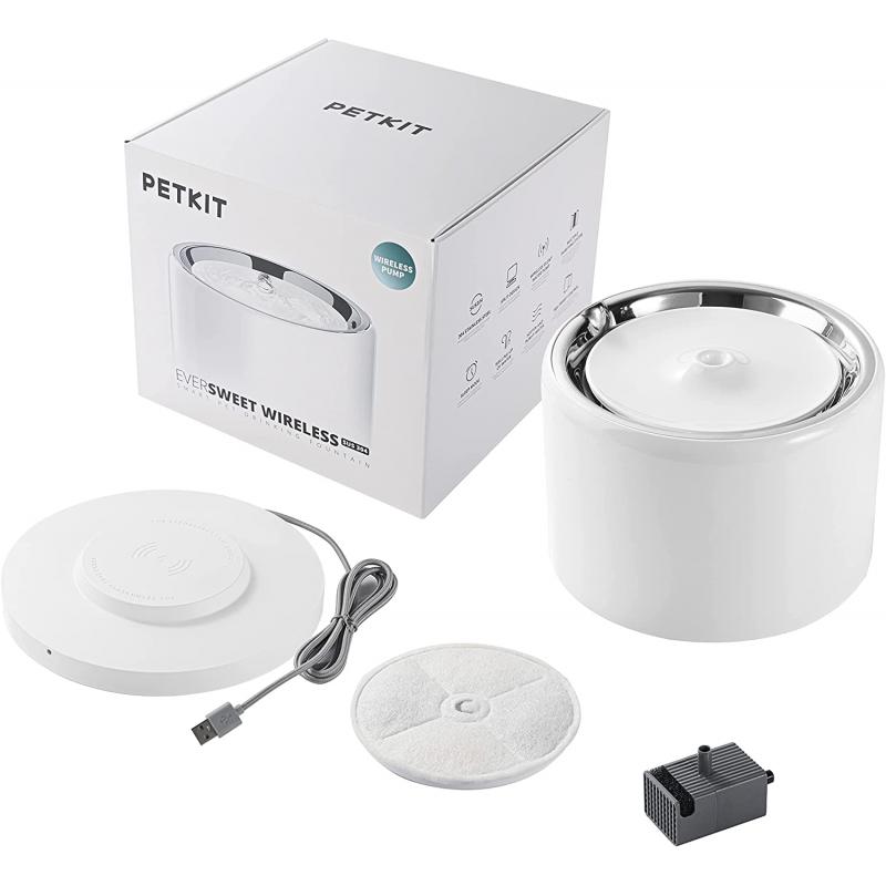 PETKIT EVERSWEET 3 PRO "WIRELESS PUMP" AUTOMATIC PET WATER FOUNTAIN - 0