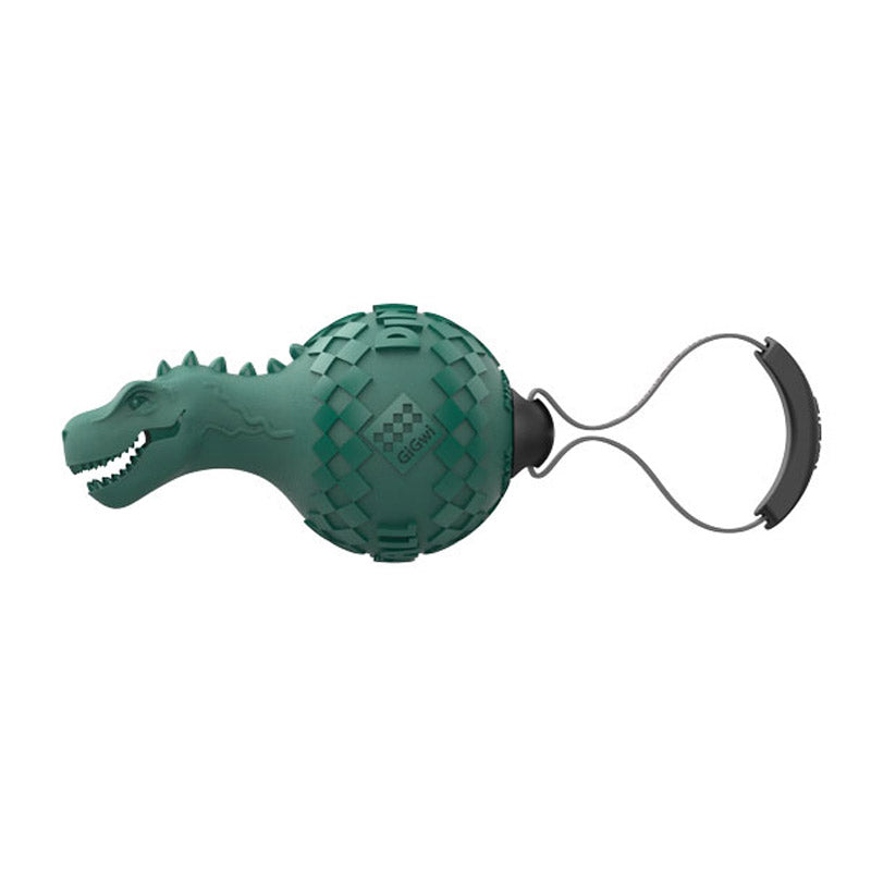 Gigwi Dinoball T-Rex ‚˜Push To Mute Lake Blue