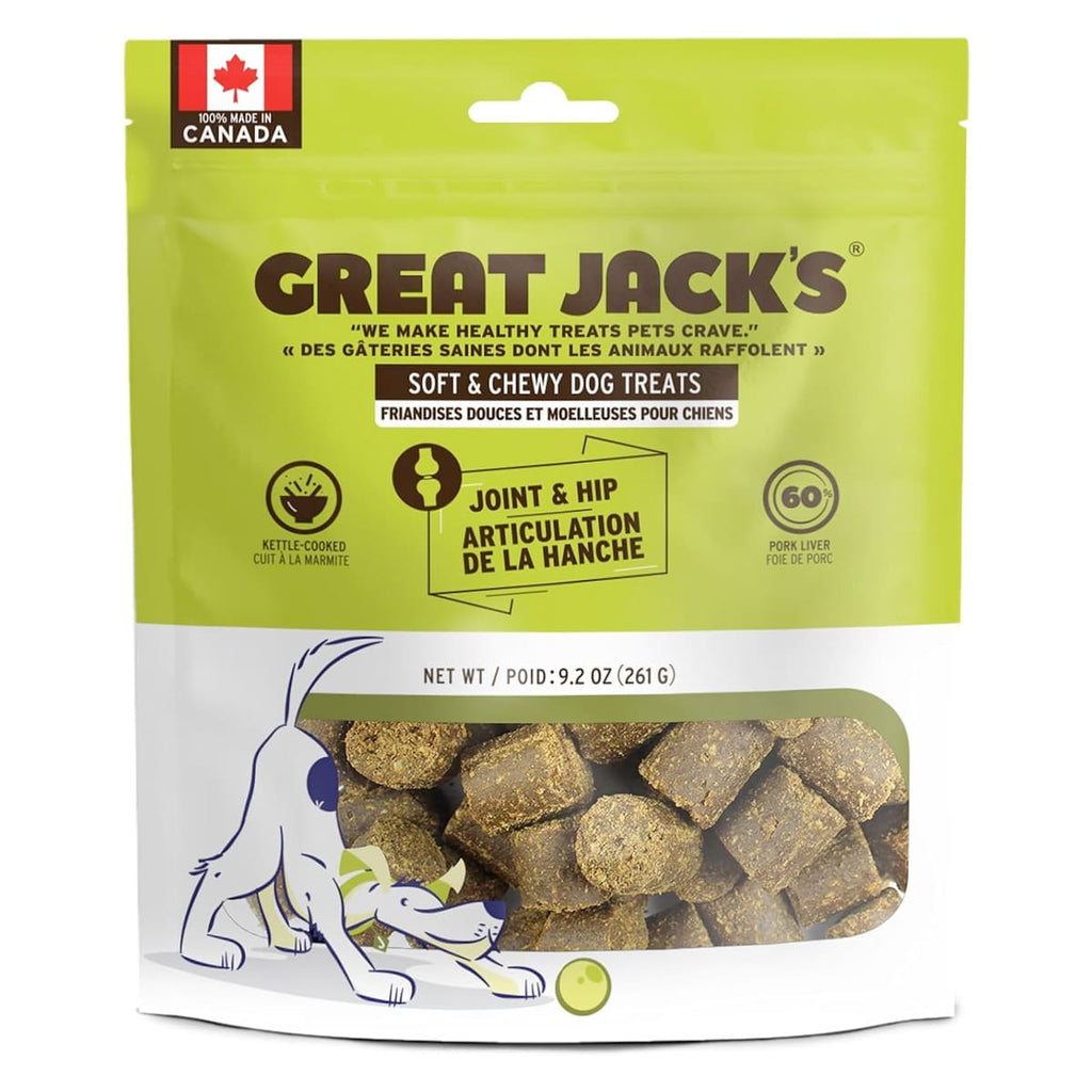 Great Jack’s Joint & Hip Grain-Free Dog Treats 9.2oz / 261gm