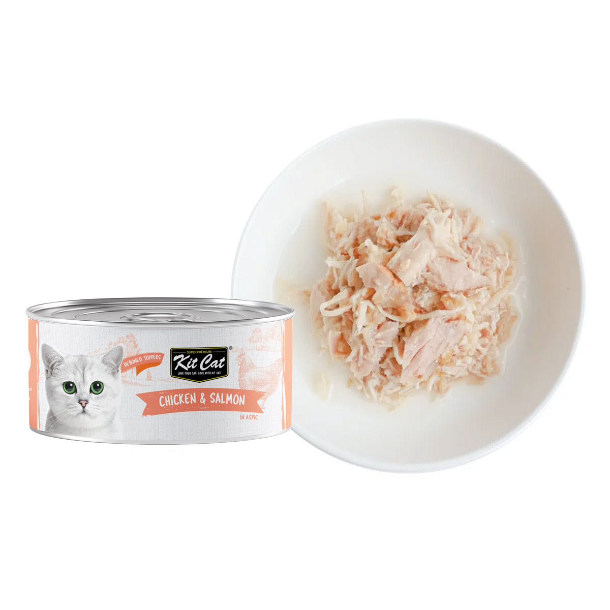 KitCat Chicken & Salmon 80g - 0