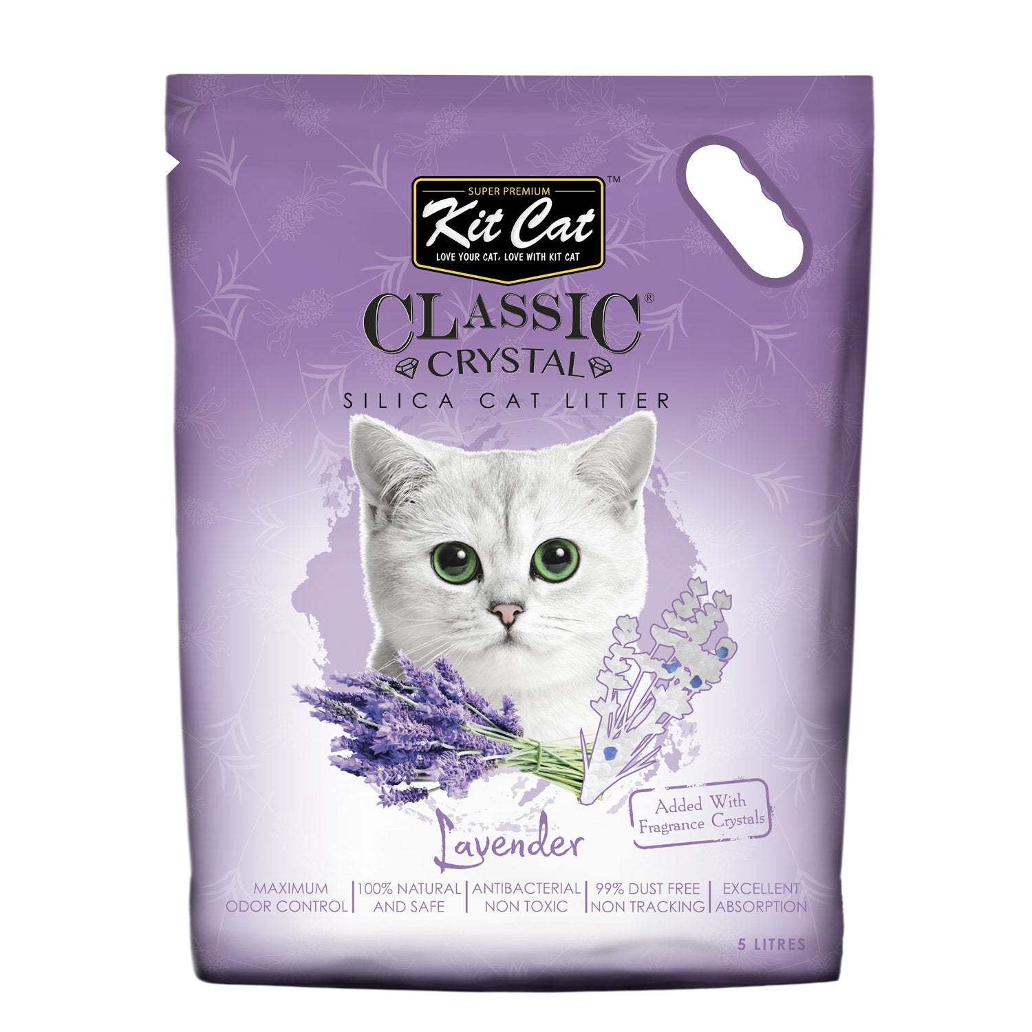 KitCat Classic Crystal Cat Litter – (5 Litres)