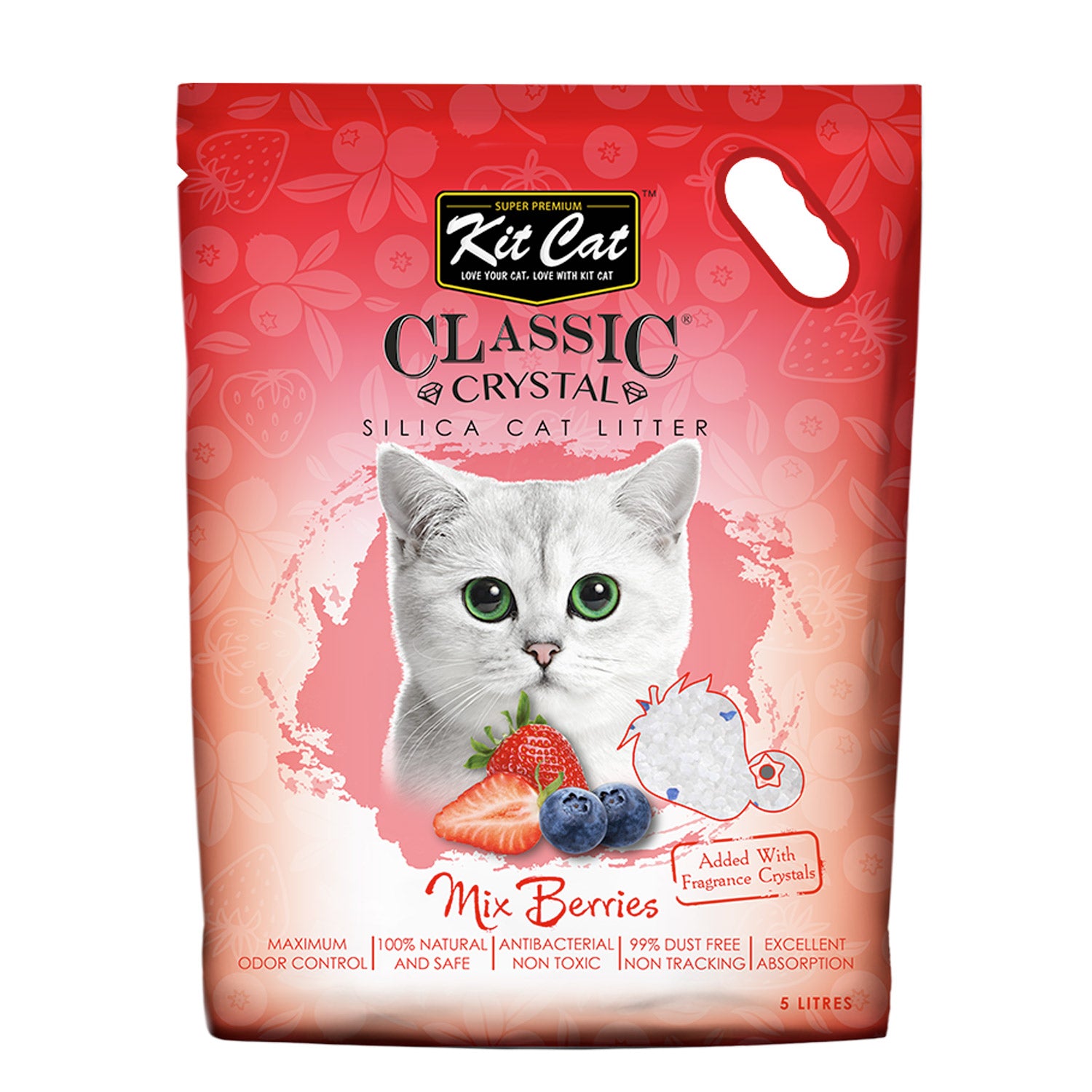 KitCat Classic Crystal Cat Litter – (5 Litres)