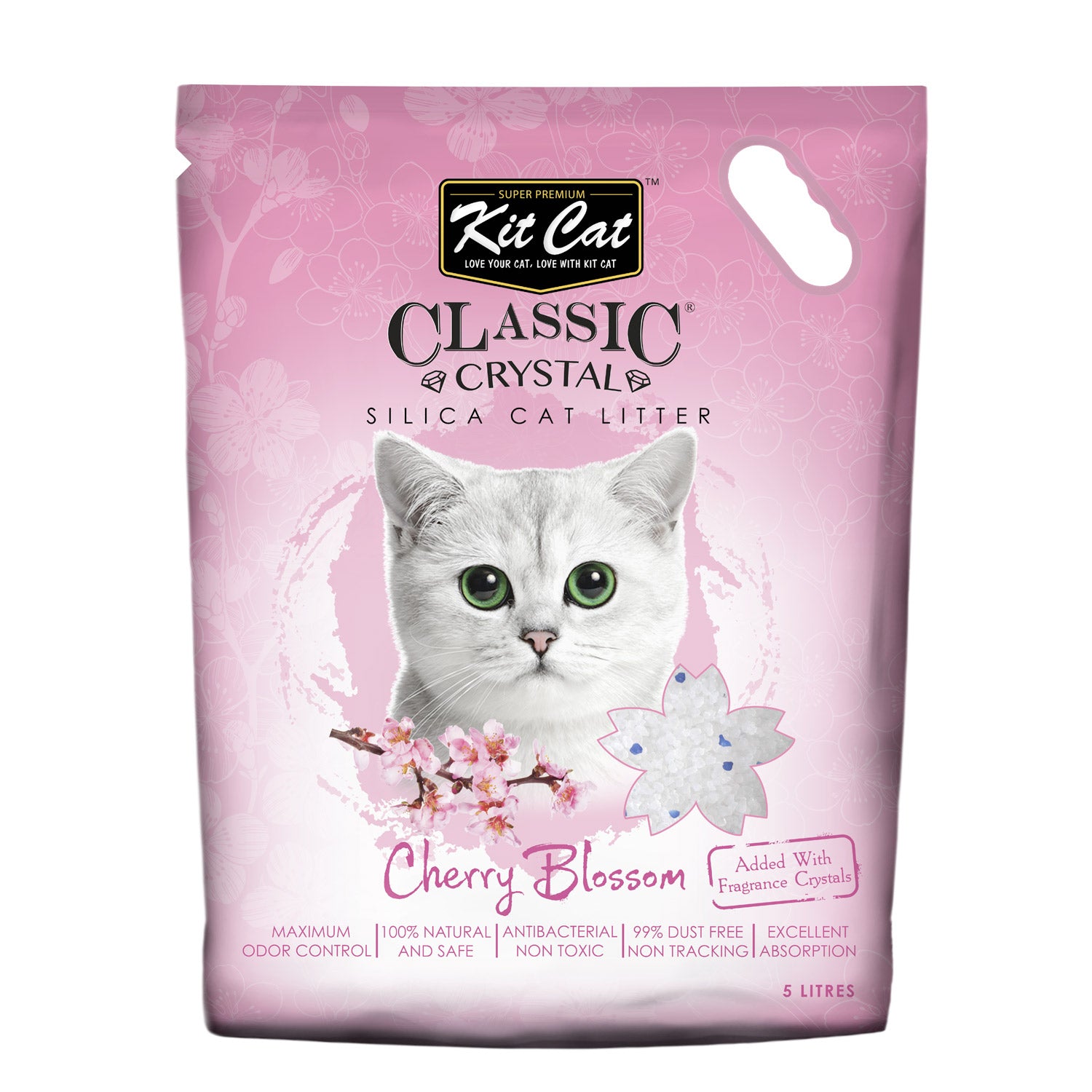 KitCat Classic Crystal Cat Litter – (5 Litres)