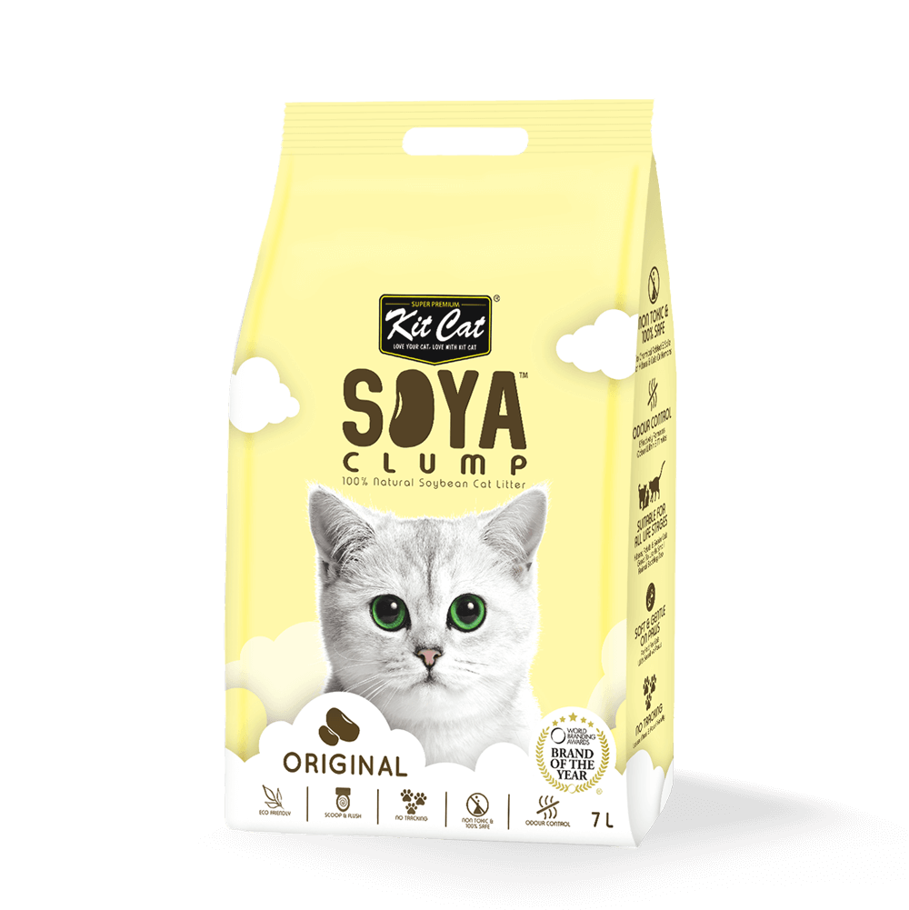 KitCat Soya Clump Soybean Litter - 7L