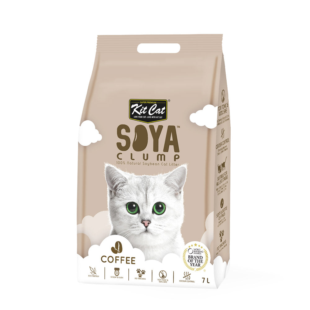 KitCat Soya Clump Soybean Litter - 7L