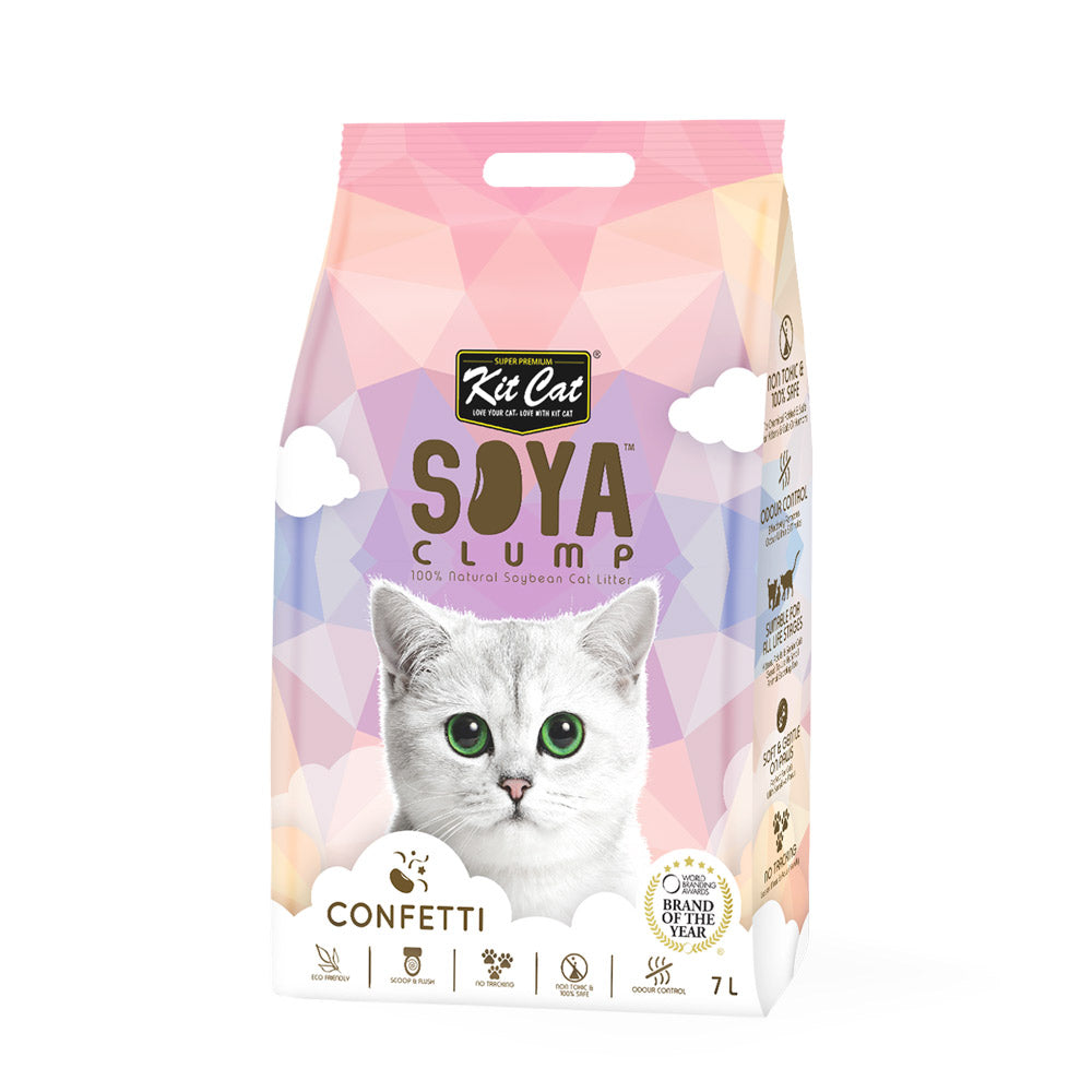 KitCat Soya Clump Soybean Litter - 7L - 0