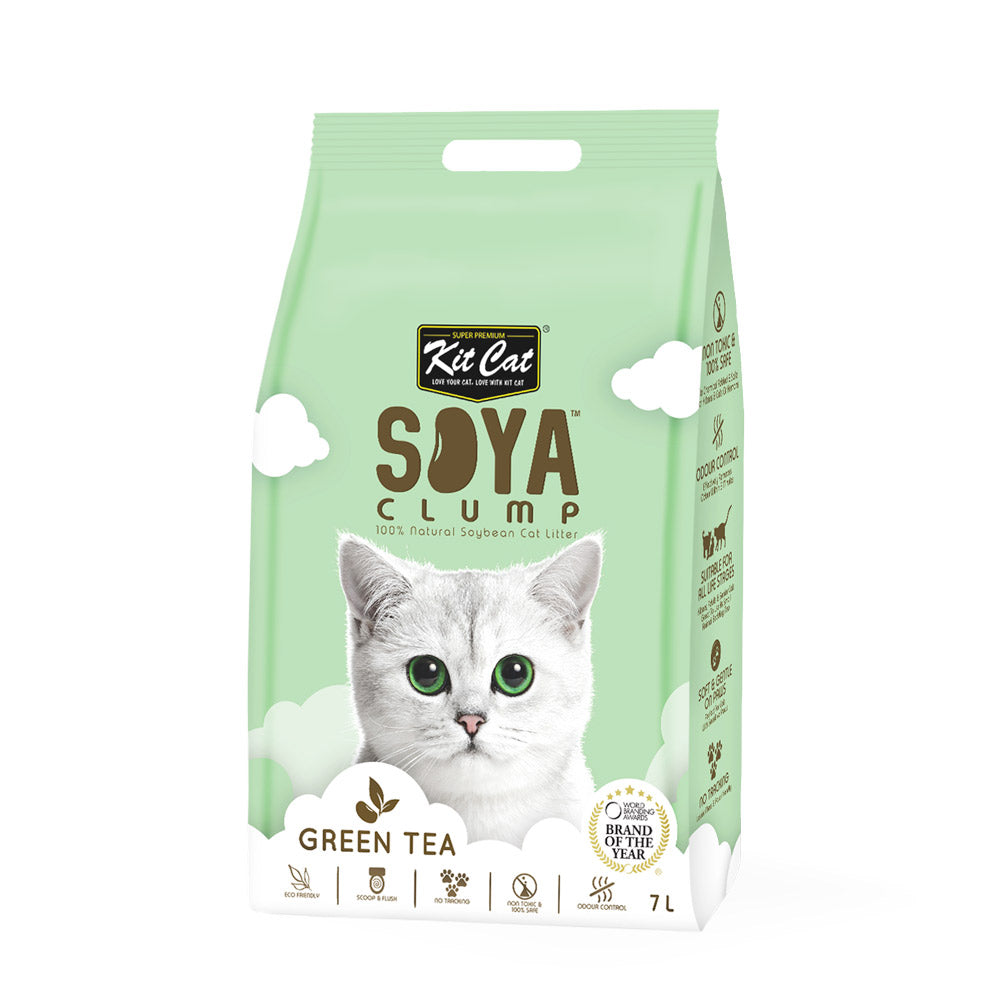 KitCat Soya Clump Soybean Litter - 7L