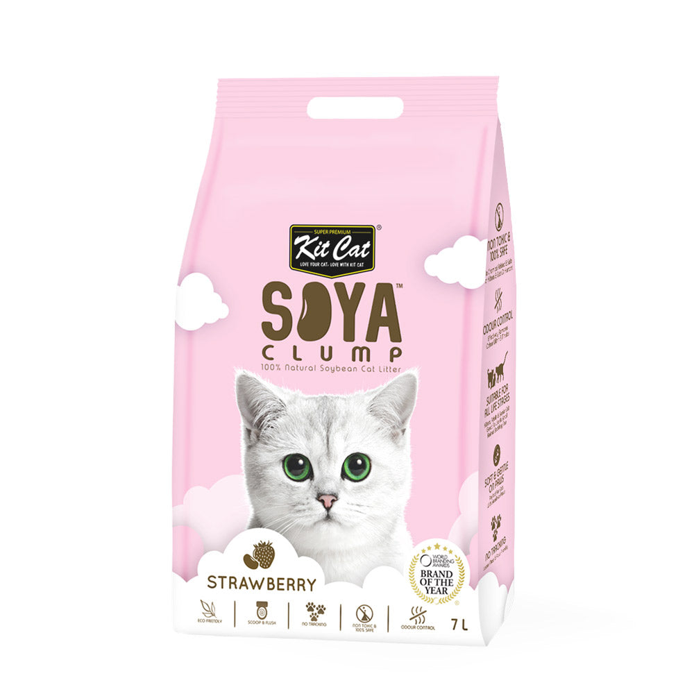 KitCat Soya Clump Soybean Litter - 7L