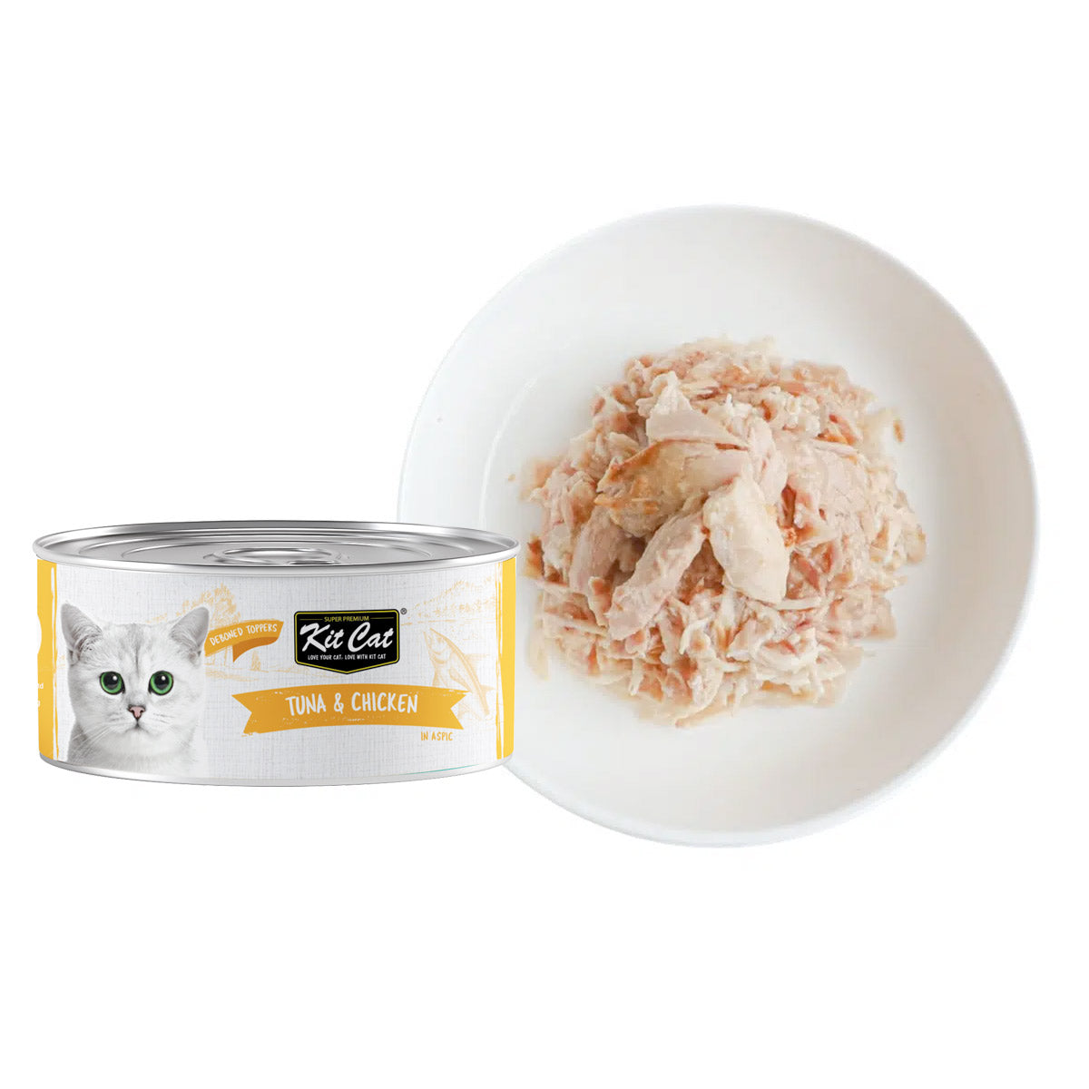 KitCat Tuna & Chicken 80g - 0