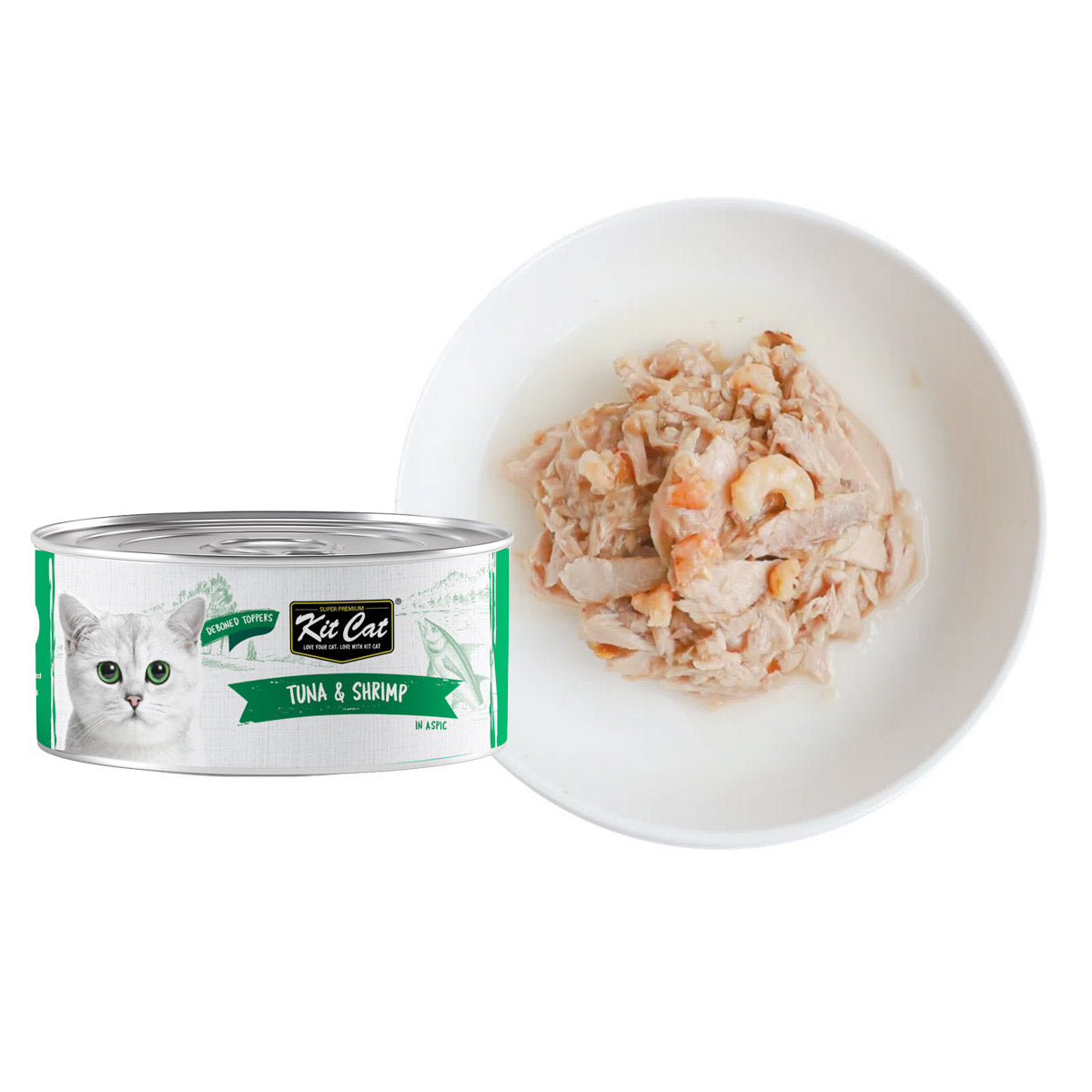 KitCat Deboned Tuna & Shrimp Toppers 80g - 0