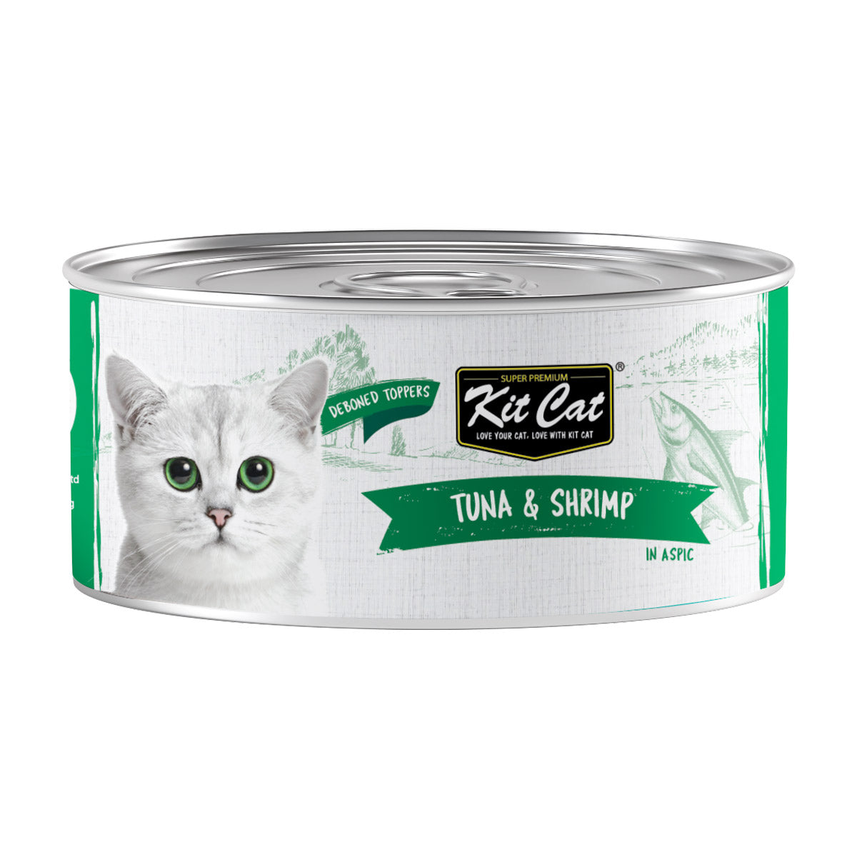 KitCat Deboned Tuna & Shrimp Toppers 80g