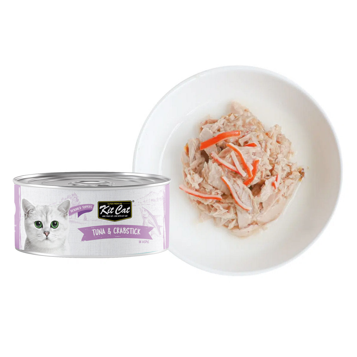 KitCat Tuna & Crabstick 80g - 0