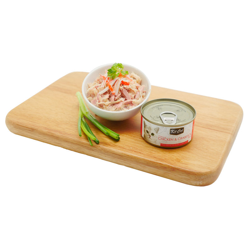 KitCat Chicken & Crabstick 80g - 0