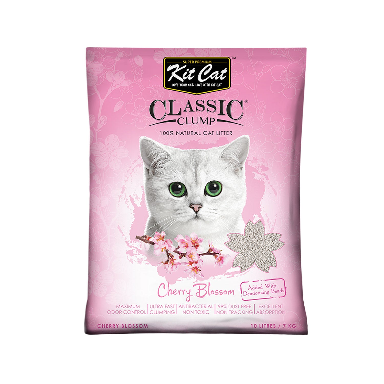 KitCat Classic Clump Cat Litter 10L