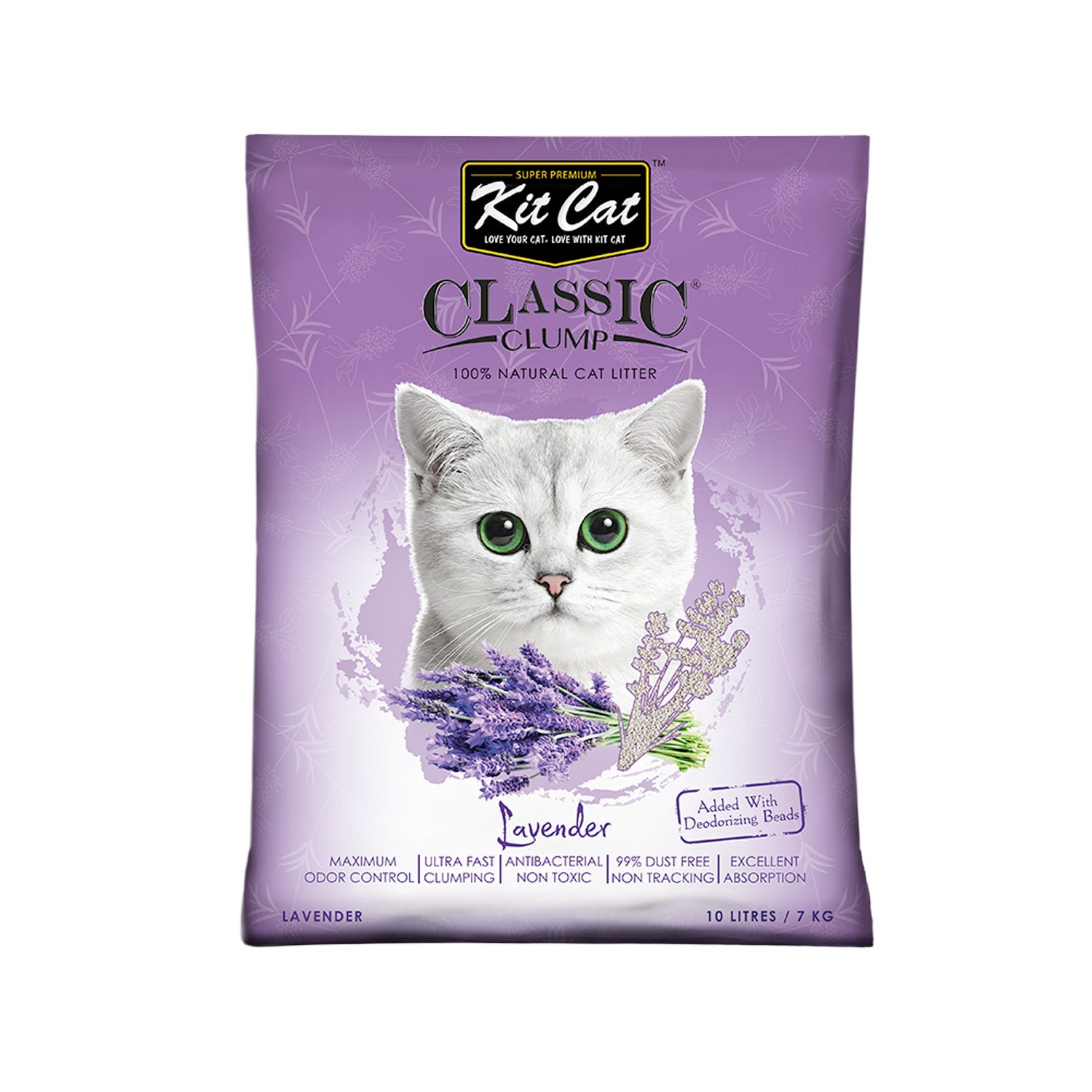 KitCat Classic Clump Cat Litter 10L