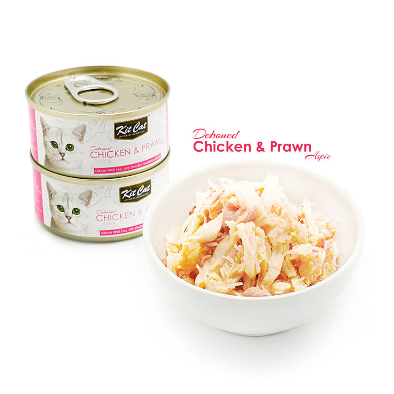 KitCat Chicken & Prawn 80g - 0