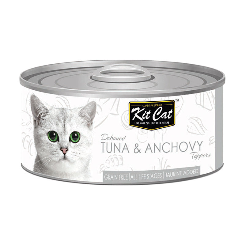 KitCat Deboned Tuna & Anchovy Toppers 80g