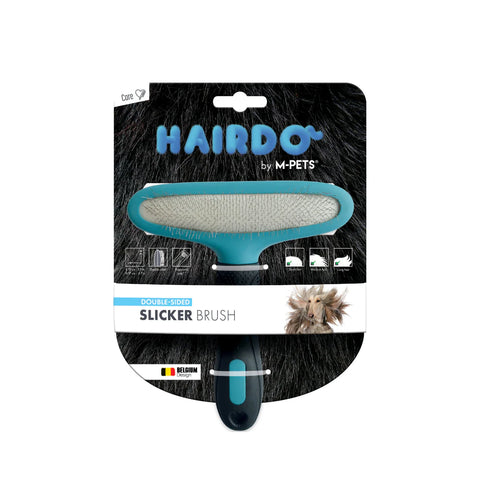 M-PETS Hairdo Double-Sided Slicker Brush