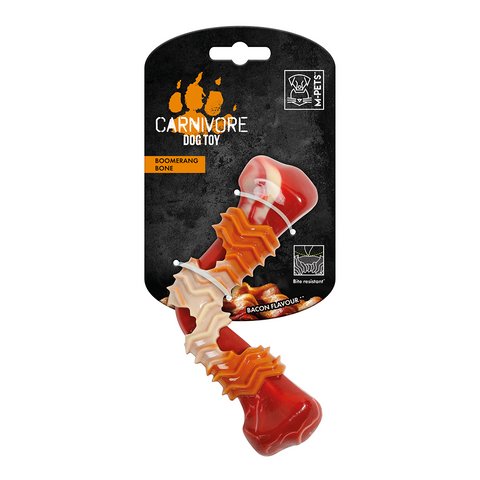 M-PETS Carnivore Boomerang Bone Dog Toy