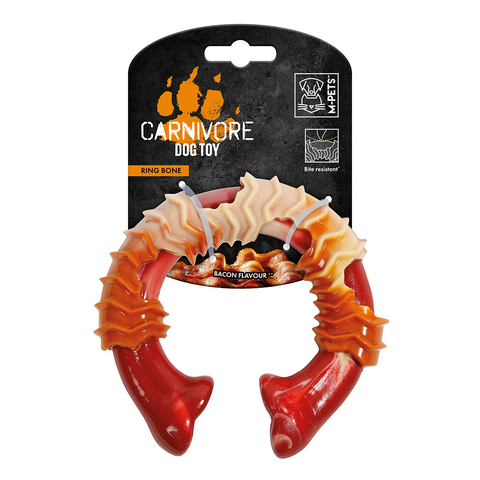 M-PETS Carnivore Ring Bone  Dog Toy