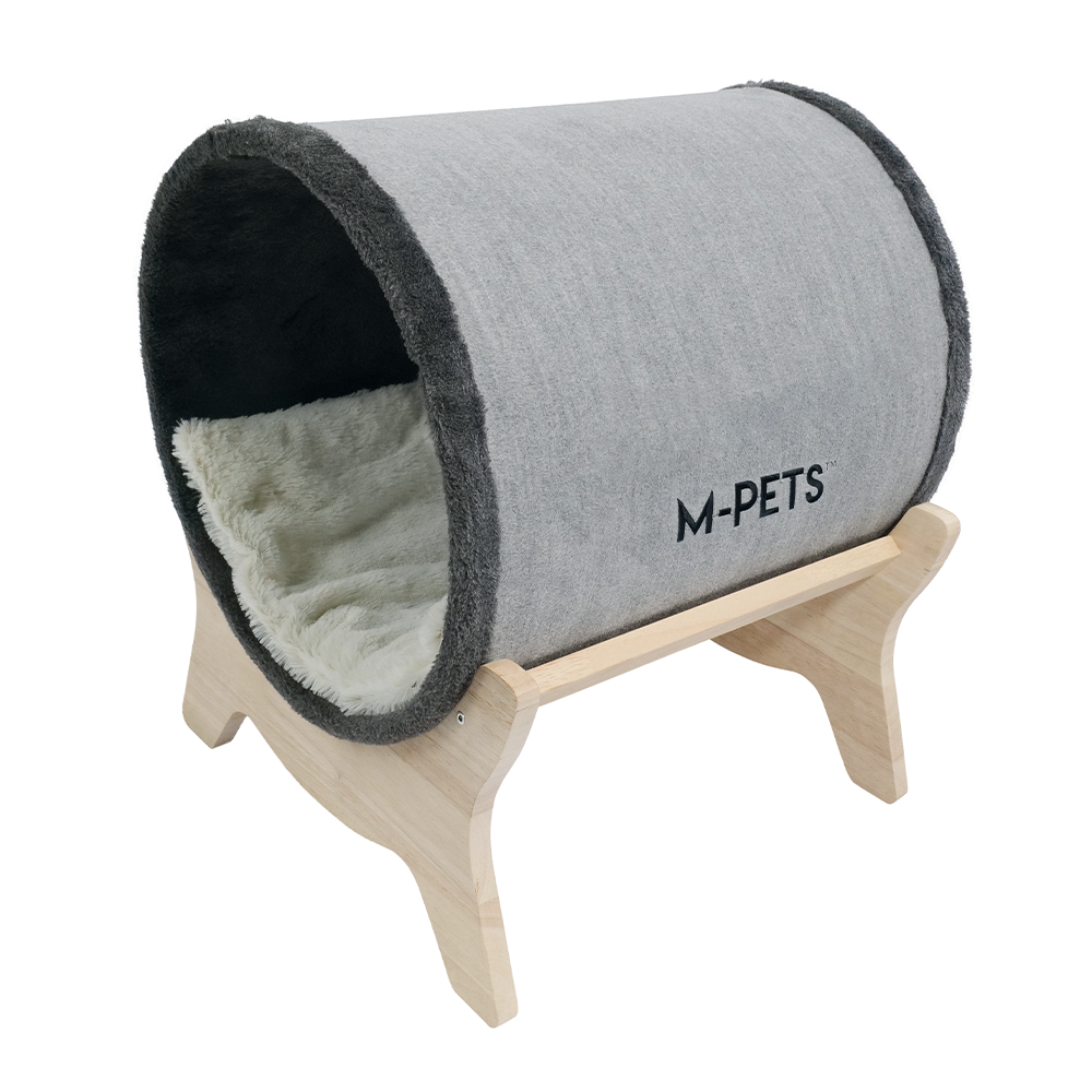 M-PETS Tunnel Elevated Cat Bed - 0