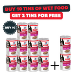 Buy 10 Cans Of Hill’s Science Plan Adult Dog Food with Beef And Get 2 Cans For Free