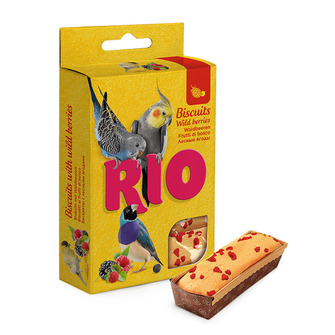 RIO Biscuits for all birds with wild berries 5x7g